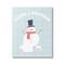 Stupell Industries Having A Meltdown Funny Snowman Canvas Wall Art